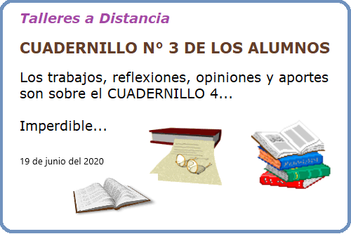 CUADERNILLO TRES ALUMNOS